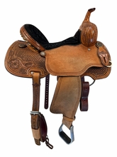 14.5in Scott Thomas Barrel Racer Saddle BR700 SAVE $680 CLEARANCE