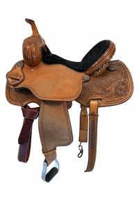 14.5in Scott Thomas Barrel Racer Saddle BR700 SAVE $680 CLEARANCE