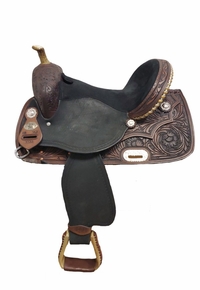 14.5inch DP Saddlery Barrel Saddle Saddle 1133-7548