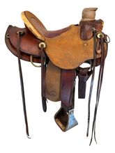 14.5Inch Shale Rock Matt Joppa Saddle Co Ranch Saddle