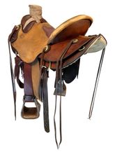 14.5Inch Shale Rock Matt Joppa Saddle Co Ranch Saddle 