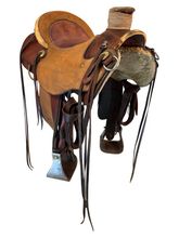 14.5Inch Shale Rock Matt Joppa Saddle Co Ranch Saddle 