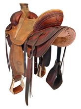 SOLD 2025/10/02  14.5Inch Used Billy Cook Arbuckle Ranch Saddle 2170