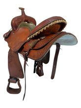 14.5Inch Used Billy Cook Greenville All Around Saddle Medium Tree 281