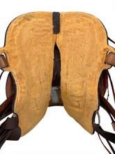 14.5Inch Used Billy Cook Sulphur LTWT Desert Flower Wade Ranch Saddle Wide Tree 2295