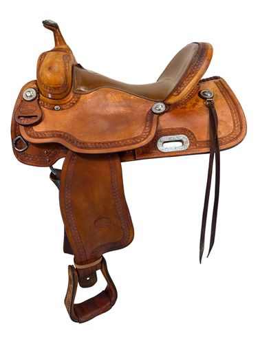 14.5Inch Used Billy Cook Trail Saddle 1785