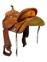 14.5Inch Used Billy Cook Trail Saddle 1785
