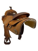 14.5Inch Used Billy Cook Training Saddle Wide Tree 9030