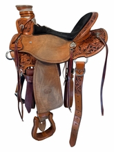 SOLD 2026/03/27e  14.5Inch Used Billy Cook Wade Ranch Saddle Wide Tree 2293