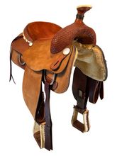 14.5Inch Used Bona Allen Saddle Co Roping Saddle 9500