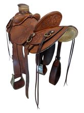 14.5Inch Used C Schwarz Saddler Ranch Saddle