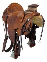 14.5Inch Used C Schwarz Saddler Ranch Saddle