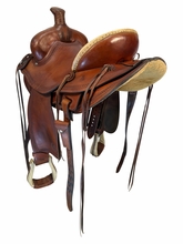 14.5Inch Used Circle Y All Around Saddle Medium Tree 1124