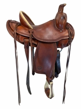 14.5Inch Used Circle Y All Around Saddle Medium Tree 1124