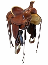 14.5Inch Used Circle Y All Around Saddle Medium Tree 1124
