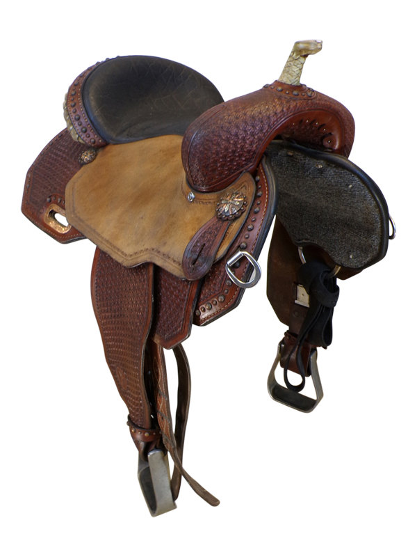 PRICE REDUCED! 14.5Inch Used Circle Y Ambition Barrel Saddle 1550 *Free