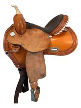 14.5Inch Used Circle Y Barrel Saddle 1531