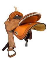 14.5Inch Used Circle Y Barrel Saddle 1531