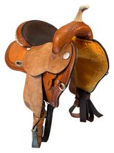 14.5Inch Used Circle Y Barrel Saddle 1531