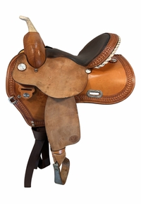 14.5Inch Used Circle Y Barrel Saddle 1531