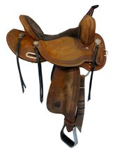 14.5Inch Used Circle Y Cloverleaf Barrel Saddle Wide Tree 2240