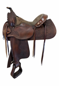 14.5Inch Used Circle Y Equitation Saddle Wide Tree 2876
