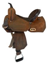 14.5Inch Used Circle Y High Horse Lindale Barrel Saddle Wide Tree 6228