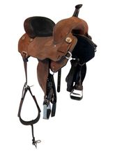 14.5Inch Used Circle Y JBN Treeless Barrel Saddle 3914