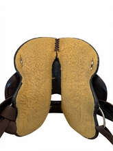 14.5Inch Used Circle Y Kelly Kaminski Barrel Saddle Wide Flex2 Tree 1522