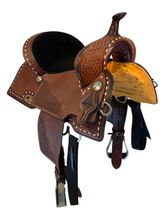 14.5Inch Used Circle Y Montana Barrel Saddle Wide Tree 2232