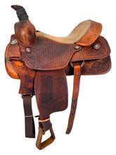 14.5Inch Used Clay Cooper Orthoflex Roping Saddle