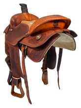 14.5Inch Used Clay Cooper Orthoflex Roping Saddle