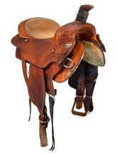 14.5Inch Used Clay Cooper Orthoflex Roping Saddle