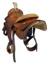 14.5Inch Used Clint Gibson Roping Saddle Medium Tree