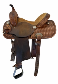 HOLD 2026/09/11j  14.5Inch Used Coats Barrel Saddle Medium Tree