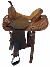 SOLD 2026/10/06 14.5Inch Used Coats Barrel Saddle Medium Tree