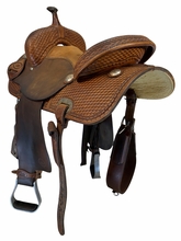 SOLD 2026/10/06 14.5Inch Used Coats Barrel Saddle Medium Tree