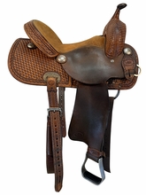 SOLD 2026/10/06 14.5Inch Used Coats Barrel Saddle Medium Tree