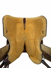14.5Inch Used Dale Chavez Show Saddle Medium Tree