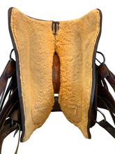 HOLD 2025/10/27e  14.5Inch Used Dee Pickett Roping Saddle 59 375