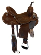 14.5Inch Used Double J Barrel Saddle Wide Tree