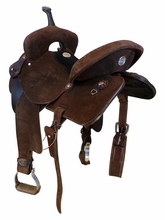 14.5Inch Used Double J The Legend Barrel Saddle Wide Tree