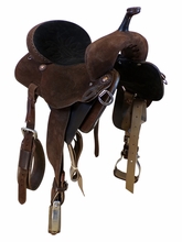 14.5Inch Used Double J The Legend Barrel Saddle Wide Tree