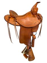 14.5Inch Used Harry Jones Ranch Saddle