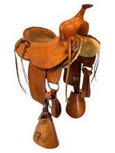 14.5Inch Used Harry Jones Ranch Saddle