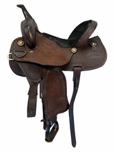 14.5Inch Used JA Saddle and Tack Barrel Saddle Medium Tree
