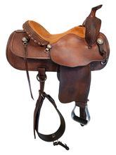 SOLD 2025/10/18  14.5Inch Used Longhorn Billy Cook Trail Saddle 445