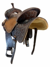 14.5Inch Used Martin Barrel Saddle Extra Wide Tree Crown C