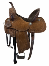 14.5Inch Used Pretty Polos By Jessie Barrel Saddle Wide Tree