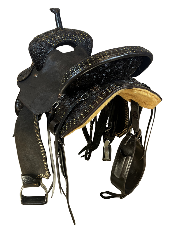 14.5Inch Used Seven Saddles Barrel Saddle *Free Shipping*